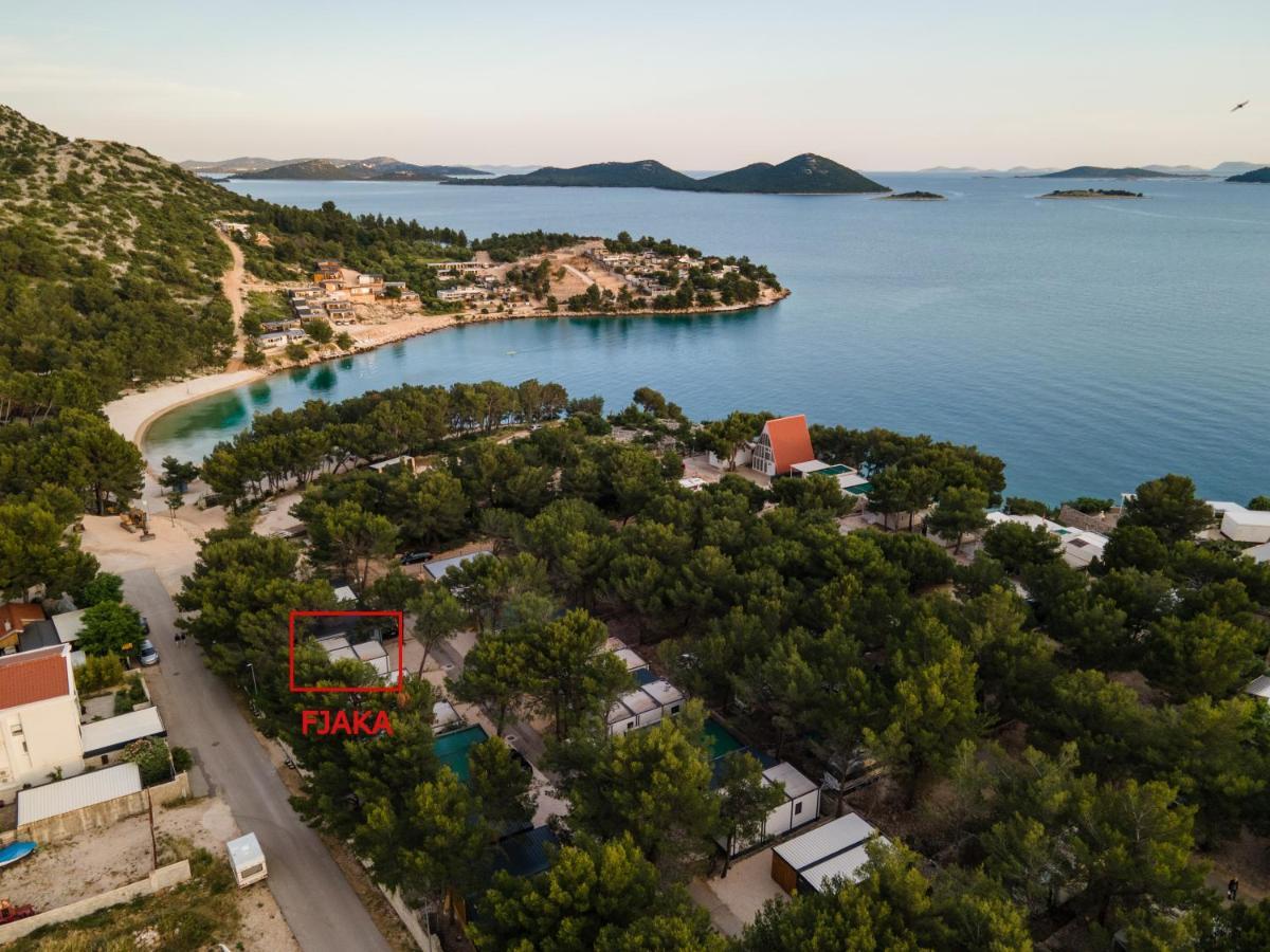 Fjaka Luxury Mobile Home - Oaza Mira Camping Croatia ดราเก ภายนอก รูปภาพ