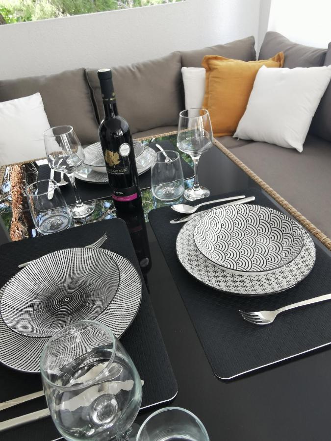 Fjaka Luxury Mobile Home - Oaza Mira Camping Croatia ดราเก ภายนอก รูปภาพ