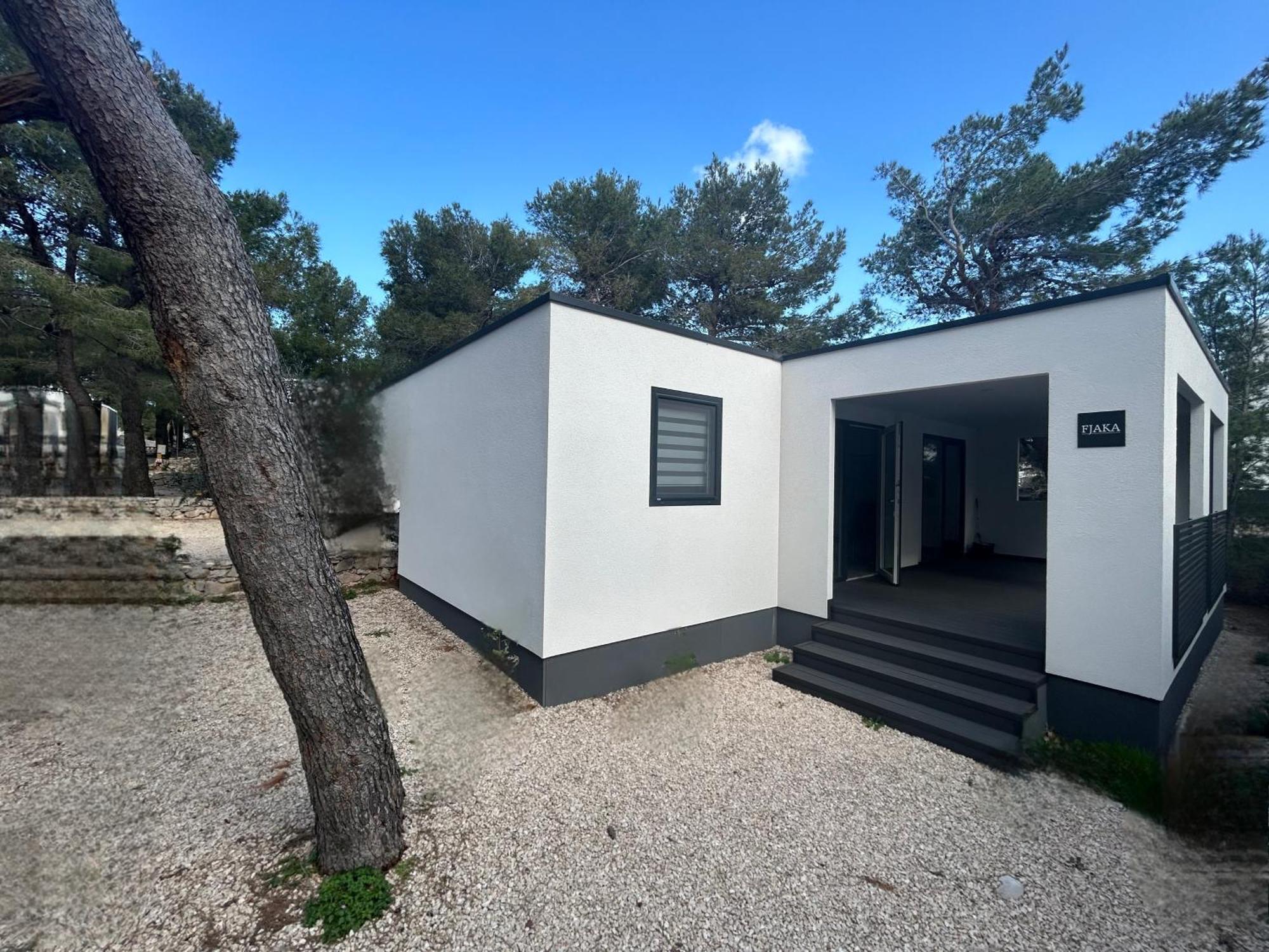 Fjaka Luxury Mobile Home - Oaza Mira Camping Croatia ดราเก ภายนอก รูปภาพ